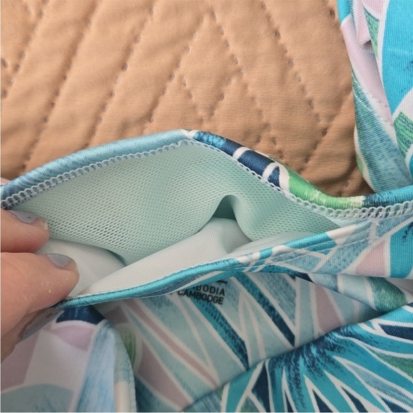 Nike botanical tropical dri fit leggings small crop - Picture 10 of 13